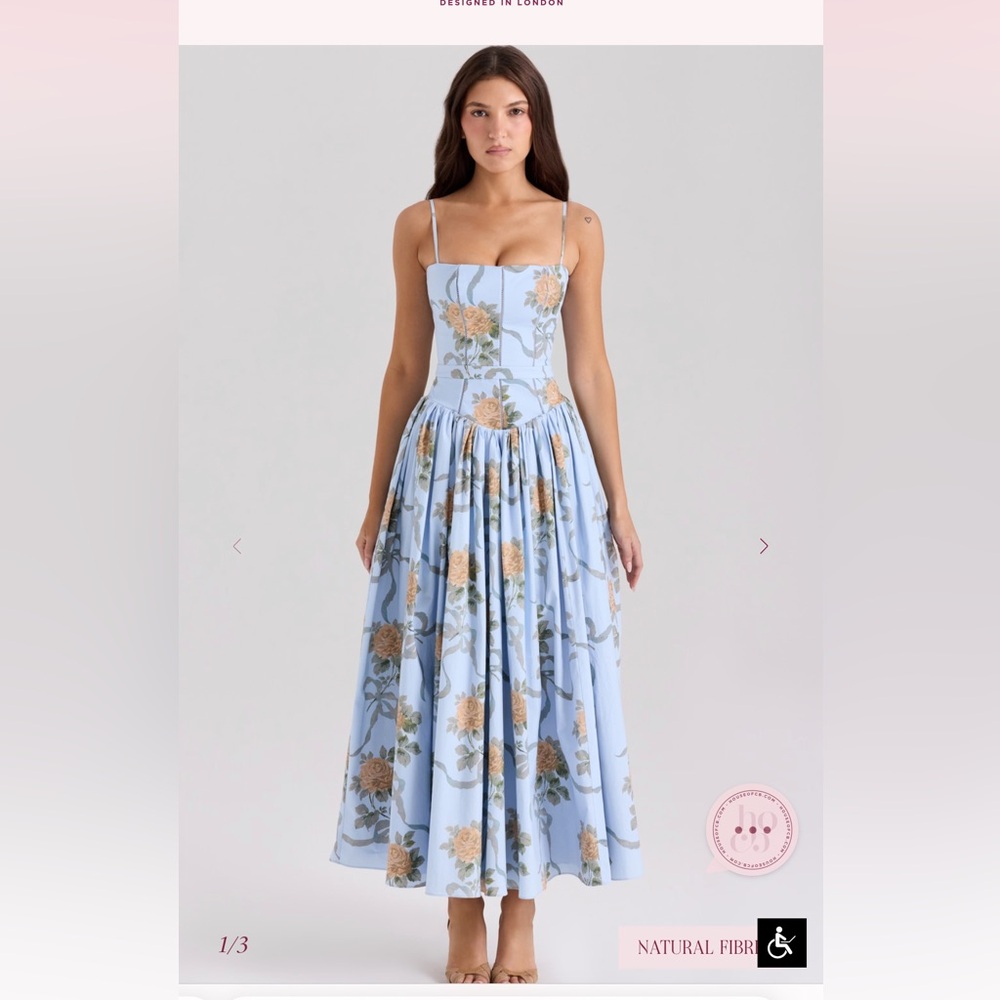 NWT House of CB Ysabella Maxi Dress